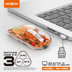Wireless Three-Mode Mouse MX-MS19