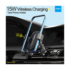 Wireless Charging Vent Phone Holder 15W