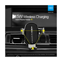 Wireless Charging Vent Phone Holder 15W